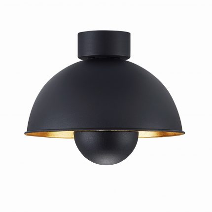 KLOCKA plafond svart-0