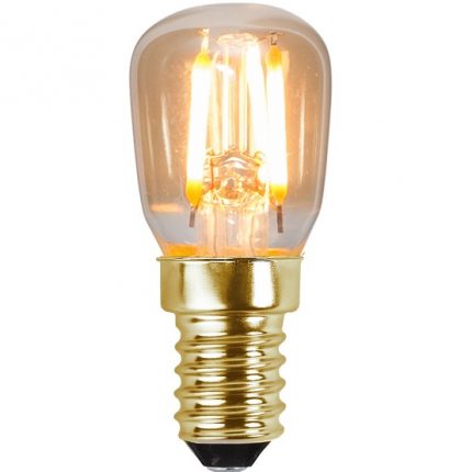 Ledlampa päron E14 1,3w 50lm 2000k dim-0
