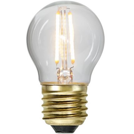 Ledlampa klot E27 0,5w 30lm-0
