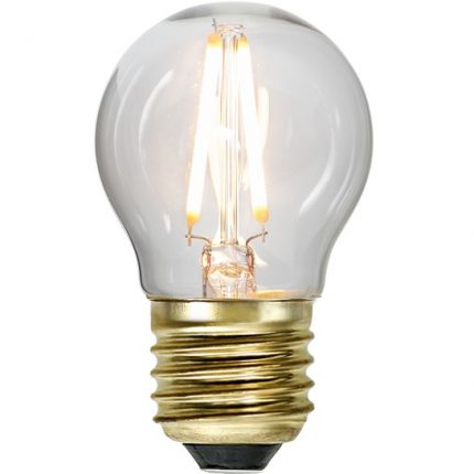 Ledlampa klot E27 1,4w 80lm dimbar-0