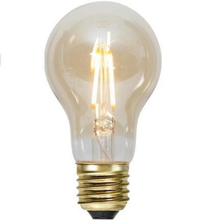 Ledlampa amber E27 1,4w 80lm dimbar-0