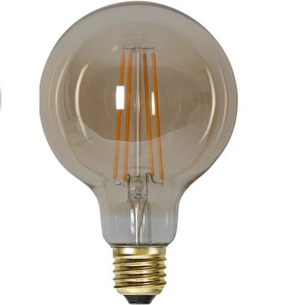 Ledlampa 95mm amber E27 3,6 w 300lm dimbar-14922