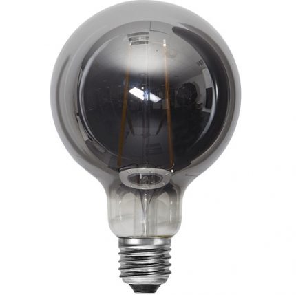 Ledlampa 95mm rök E27 1 w 40lm-14926