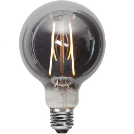 Ledlampa 95mm rök E27 1 w 40lm-0