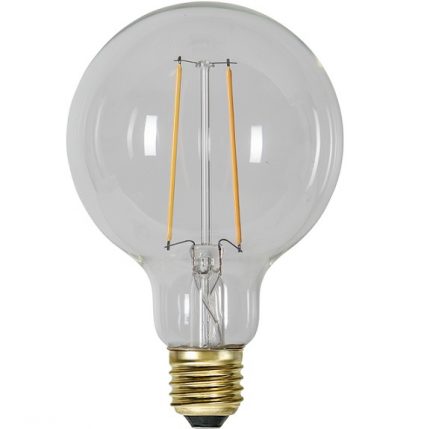 Ledlampa 95mm klar E27 LED 1 w 70lm-14932