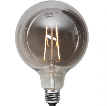 Ledlampa 125mm rök E27 1 w 40lm-0