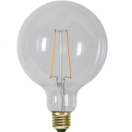 Ledlampa 125mm klar E27 1 w 70lm -14950