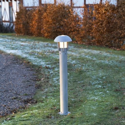 Trädgårdslykta Heimdal E27 grå-12604