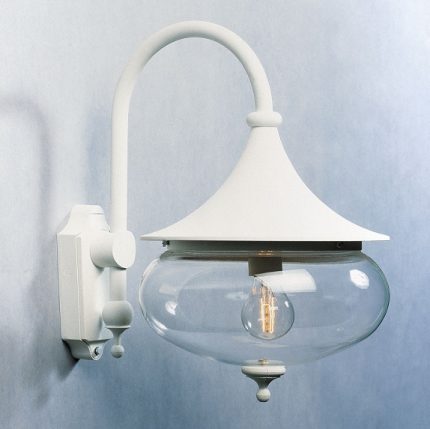 Vägglykta Libra E27 vit-12902