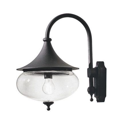 Vägglykta Libra E27 svart-0