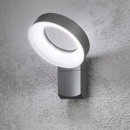 Vägglykta Asti LED mörkgrå-13281