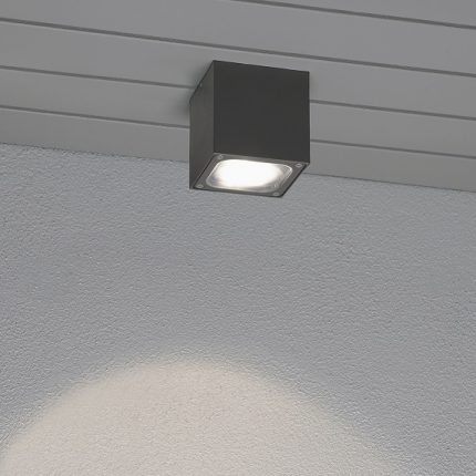 Taklykta Cesena 6W LED mörkgrå-14109