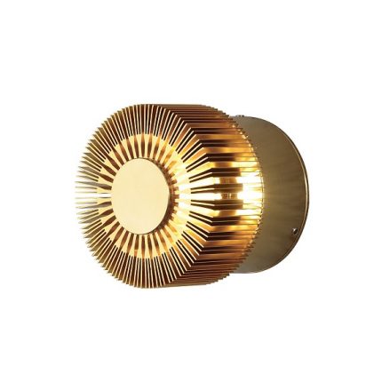 Vägglykta Monza 3W LED mässing-0