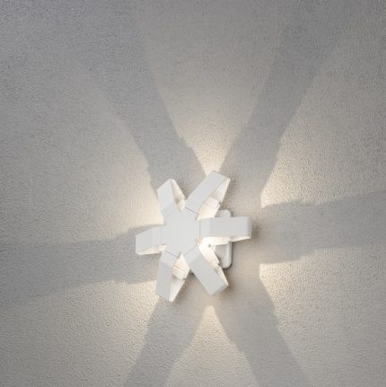 Vägglykta Pescara LED stjärna vit-14444
