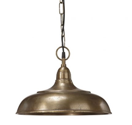 Taklampa Philadelphia Råmässing 35cm-0